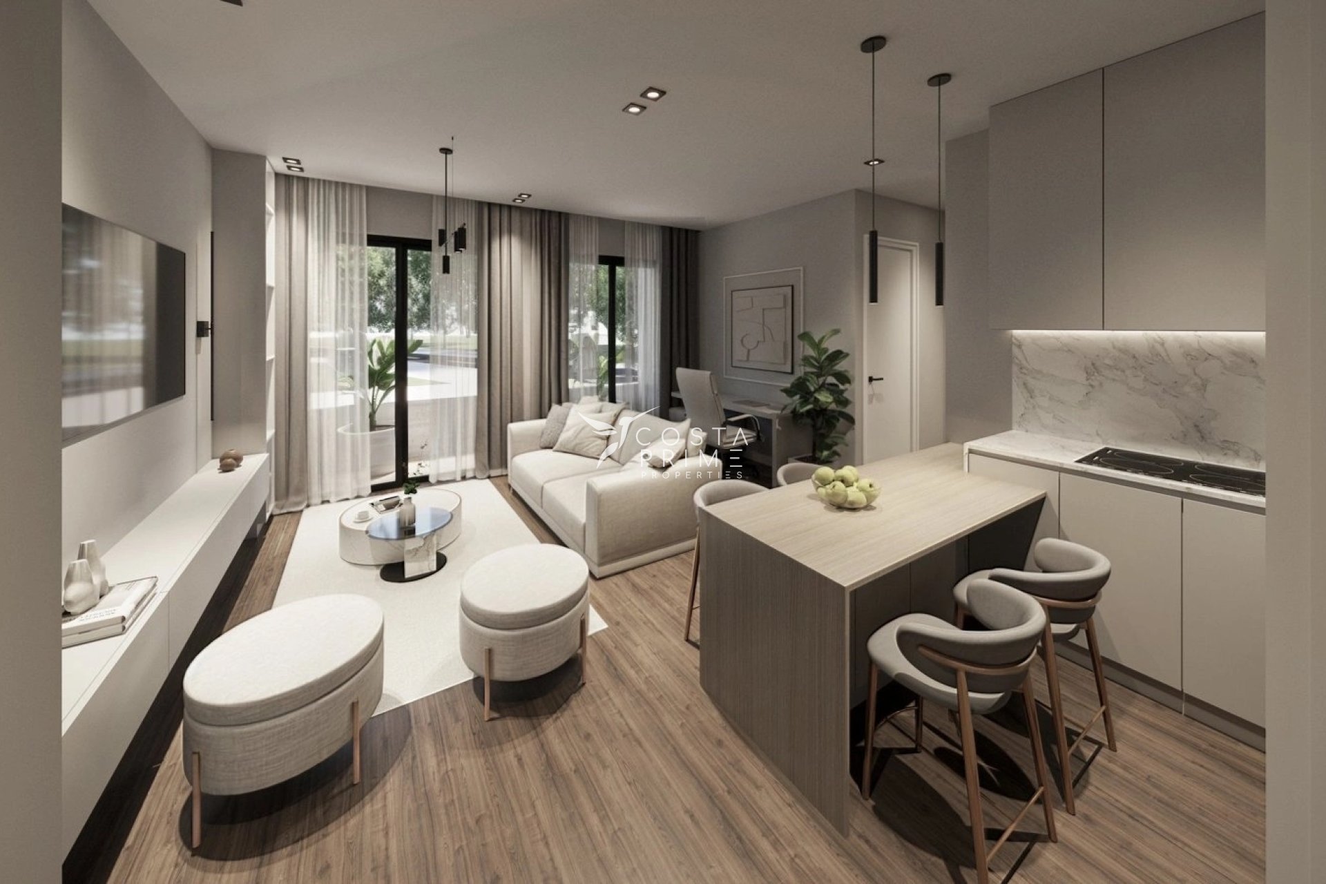 Új építésű - Apartman / lakás - Las Lagunas de Mijas