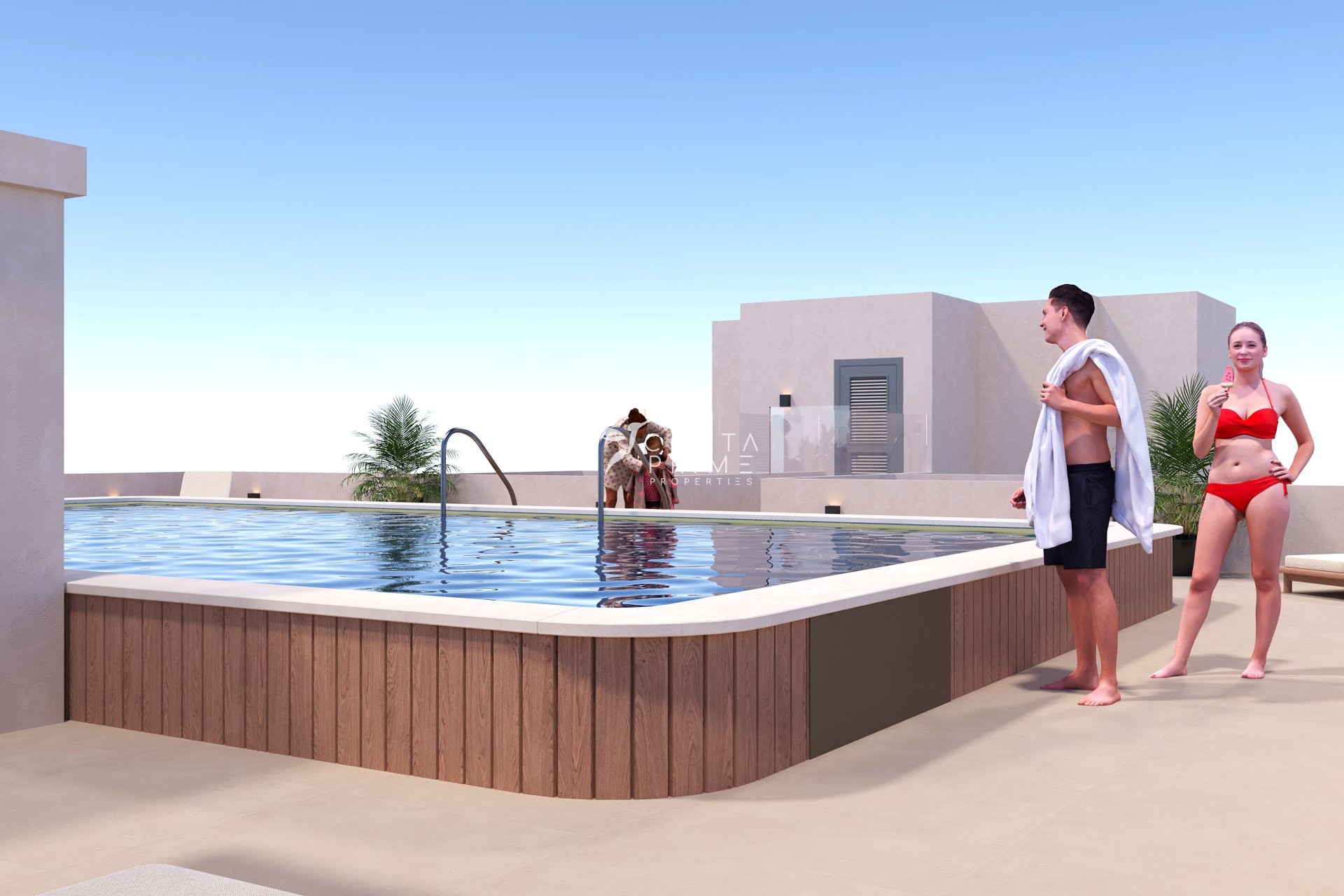 Új építésű - Apartman / lakás - San Miguel de Salinas