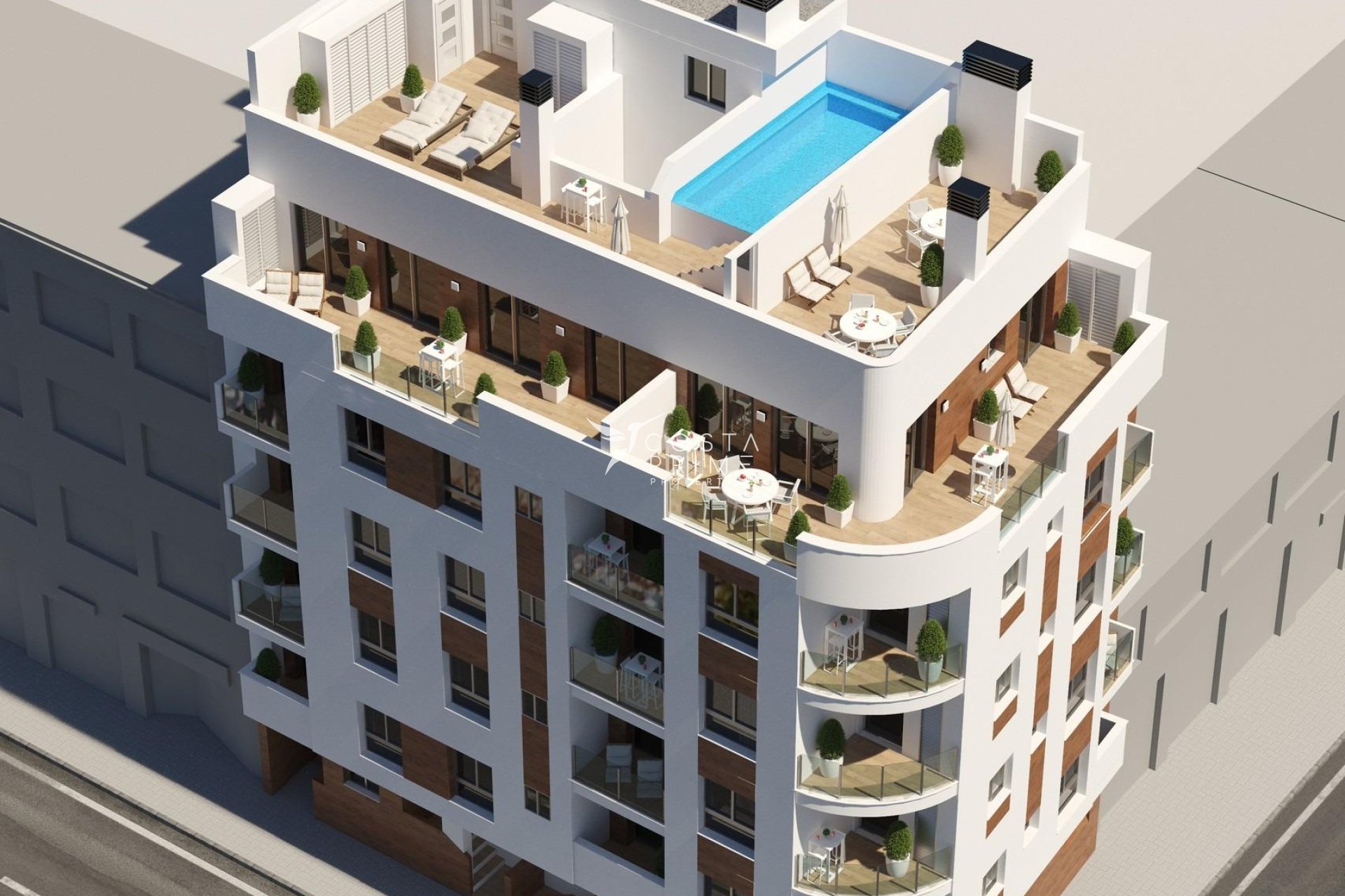 Új építésű - Apartman / lakás - Torrevieja