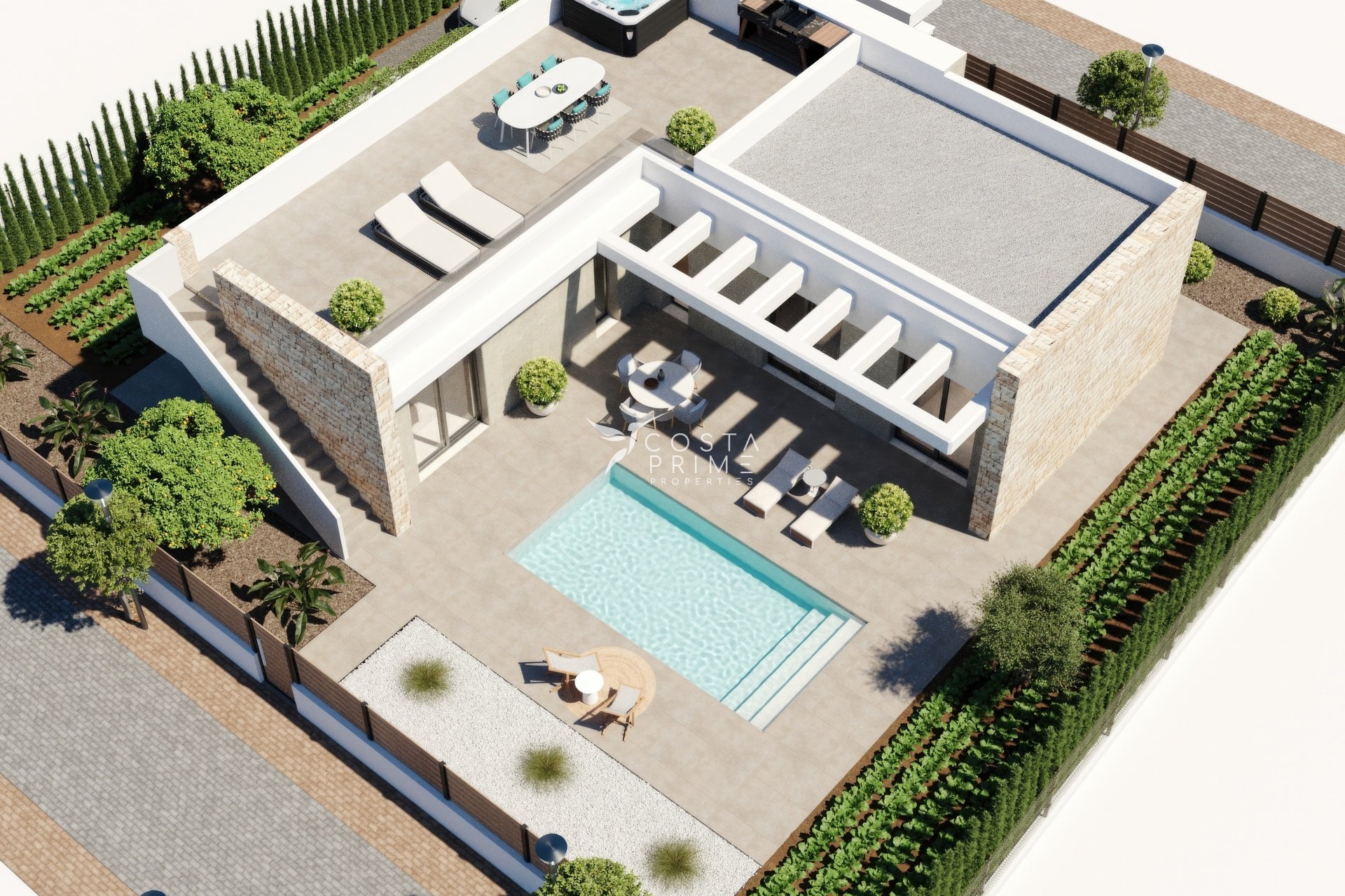 Új építésű - Villa  - Hacienda del Alamo Golf