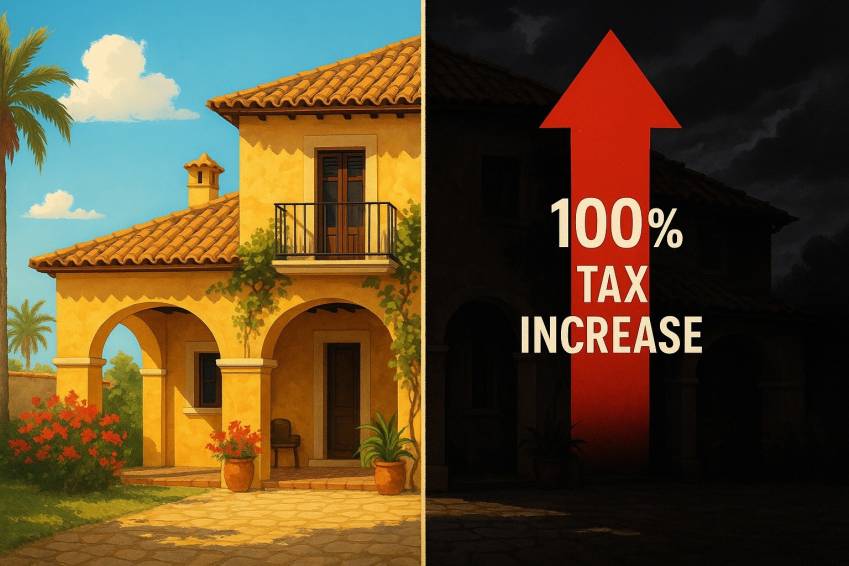 Spains proposed 100% property tax to non residents 