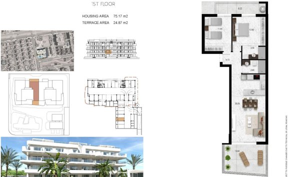 Új építésű - Apartman / lakás - Orihuela