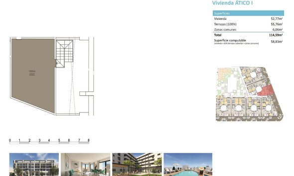 New build - Penthouse - Alicante