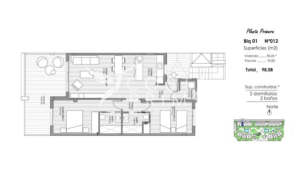 Új építésű - Apartman / lakás - Guardamar del Segura