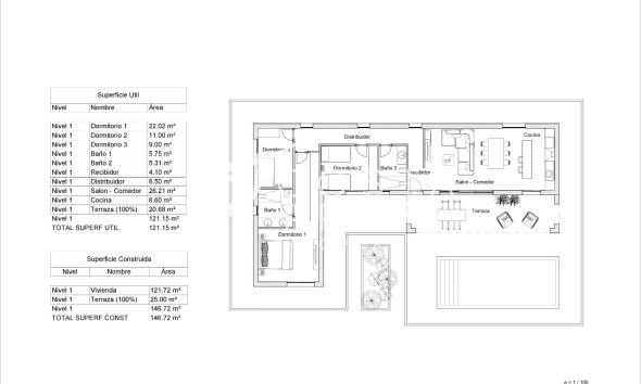 New build - Villa  - Pinoso