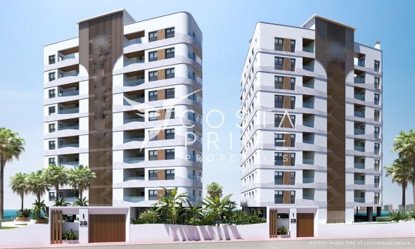 Nowy budynek - Mieszkanie w Bloku - La Manga del Mar Menor