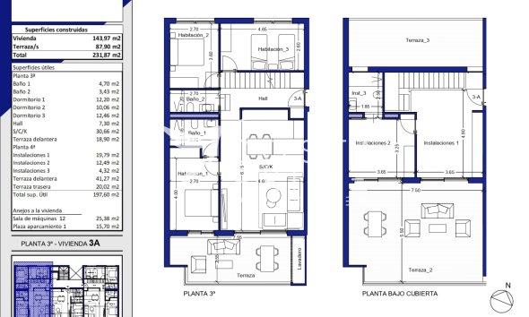 Új építésű - Penthouse - Villajoyosa