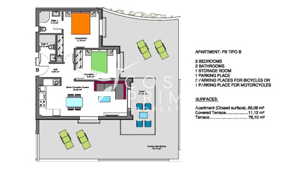 New build - Apartment / Flat - Orihuela Costa