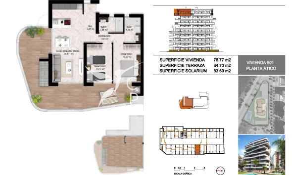 New build - Penthouse - Guardamar del Segura