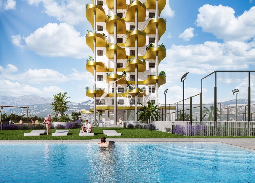 Nowy budynek - Mieszkanie w Bloku - Calpe