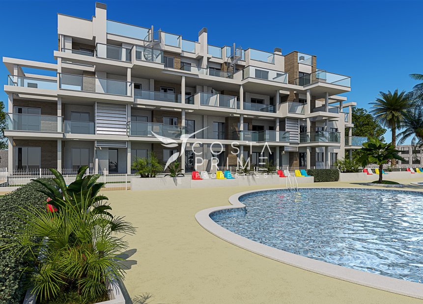 Nowy budynek - Mieszkanie w Bloku - Denia