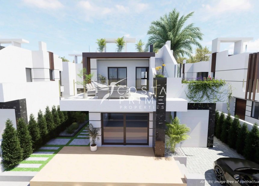 Obra nueva - Chalet / Villa - Los Alcazares