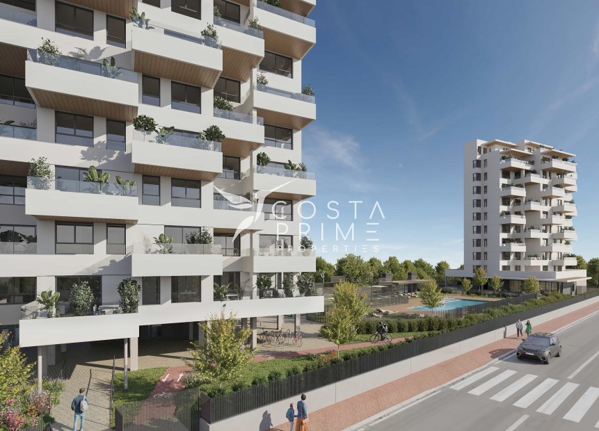 Nowy budynek - Mieszkanie w Bloku - Calpe