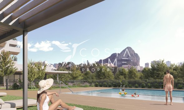 Nowy budynek - Mieszkanie w Bloku - Calpe