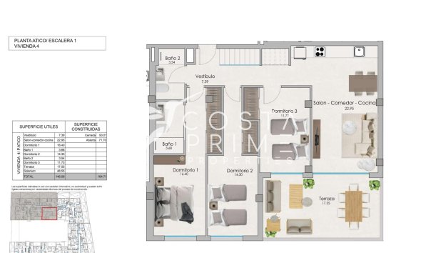 New build - Penthouse - Santa Pola