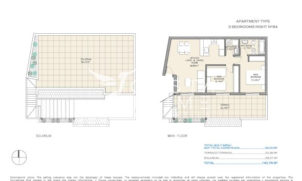 Új építésű - Penthouse - Aguilas