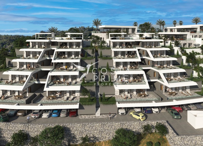 Nowy budynek - Kamienica / bliźniak - Finestrat