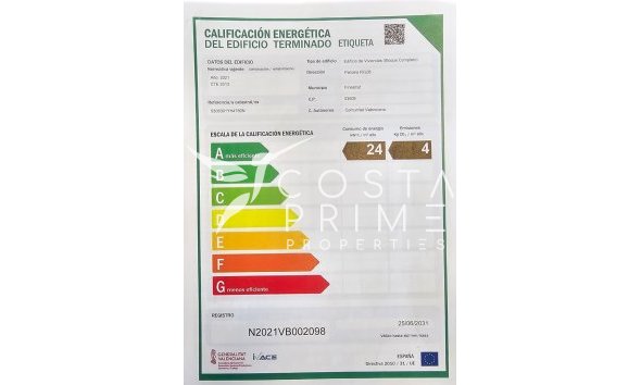 Resale - Apartment / Flat - Finestrat