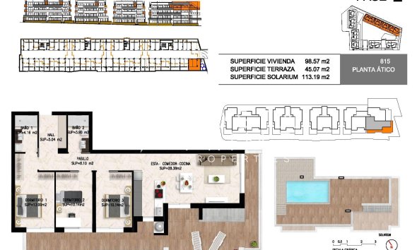 New build - Penthouse - Orihuela